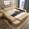 Modern Bed with Storage Massage Functions Multifunctional With Storage Home Bedroom Furnit V&P-c9008b#