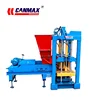 colorful paver block machine/ cinder block maker/ small manual concrete block making machine QT4-25BH