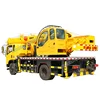hydraulic operating 12 ton mobile truck mounted crane with telescopic boom