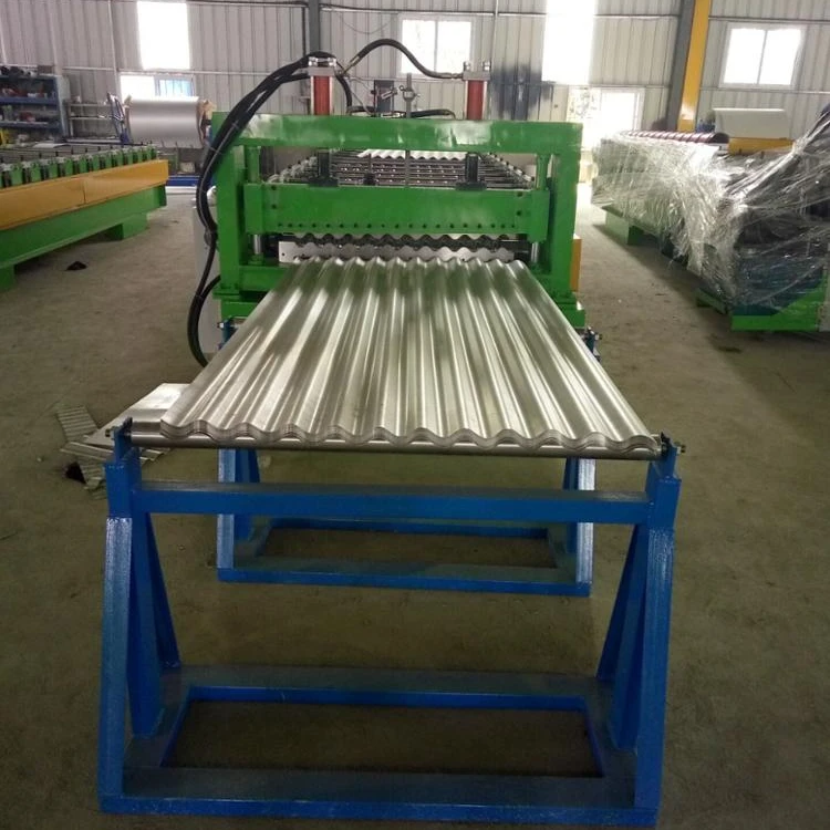 
cheap price metal roofing galvanized aluminum corrugated steel sheet making machine 