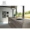 Chinese best quartz surface polished rust slabs quartz stone