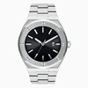 Custom stainless steel watches pvd plating stainless steel strap quartz movement with date