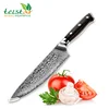 Hot selling new 8 inch japanese professional 67 layers steel VG10 Damascus chef knife with G10 handle