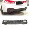 2PCS/Set Rear Lip Diffuser Spoiler for BMW 5 Series G30 G31 G38 M Tech M Sport 2017 2018 MP Style car bumper plate protector