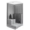 Matel base portable toilet used for construction site