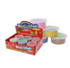 CE toy 60g/80g magic modeling sand with 1 mould small pack plastic container with display box for retail