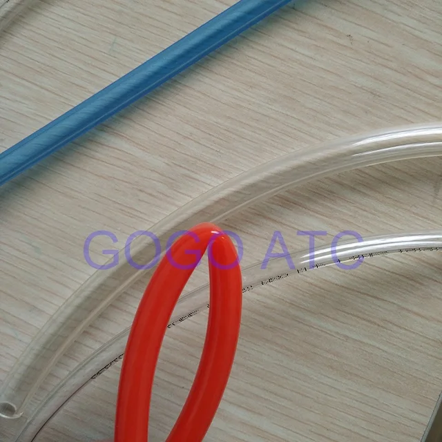Tuya de aire de compresor di/ámetro interior: 9,5 mm, di/ámetro exterior: 15 mm manguera neum/ática flexible para aire comprimido con conexi/ón de 1//4 pulgadas presi/ón m/áxima 20 bar