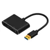 Beslink USB 3.0 to HDMI VGA Adapter Cable USB3.0 multiport Dual Output Display 1080P Audio Video Converter