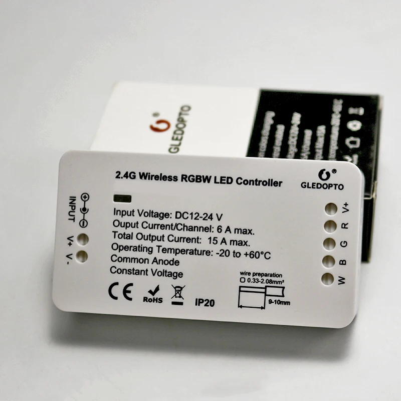 zigbee Zll link smart strip light rgb/rgbw controller DC12V/24V zigbee rgb APP control compatible with LED ECHO gledopto led rgb