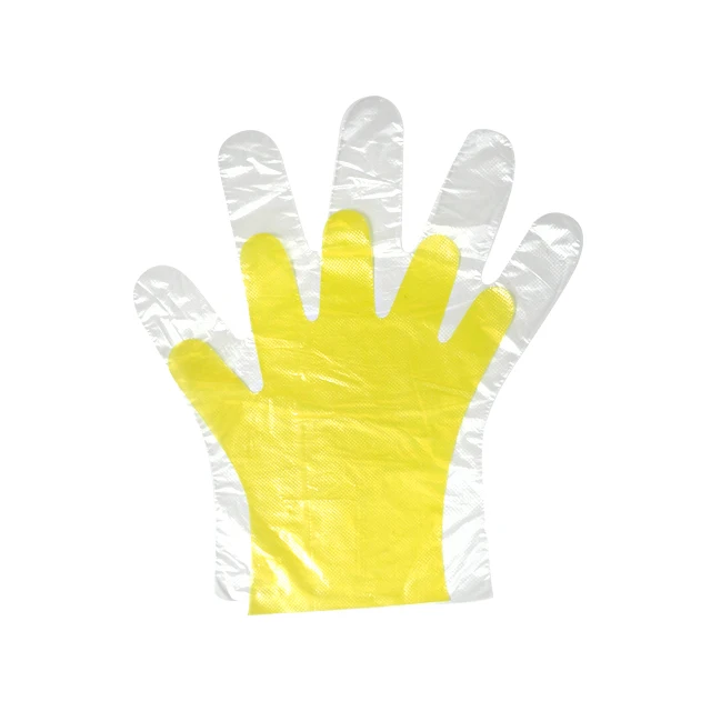 plastic hand gloves