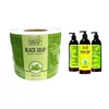 Custom Body Wash Plastic Bottle Container Self Adhesive Waterproof Printed Vinyl Labels