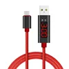 Mobile Phone Accessories 3A Auto Data Link Led Smart Charging Cable For Iphone For Apple