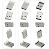 USB 2.0 Male /Female Plug Connector Jack 4 Pin Mini Din Female Socket