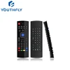 MX3 2.4GHz fly Mouse Mini Wireless Keyboard & Infrared Remote Control & 3-Gyro + 3-Gsensor W USB Wireless Receiver