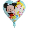 new arrival 18 inch size heart shape mickey mouse balloons