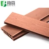 WPC decking wood flooring grey color for swimming pool