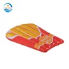 Wholesale custom foods pool water mattress Inflatable French Fries Swimming Pool Float