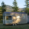Mobile Trailer Home With Wheels Portable Buildings Kit Set Houses Prefab Tiny House