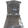 Tombstone Monument Poland Headstone European Style Flame treated Granite Marble Polished High Base Relief Memorial Headstone