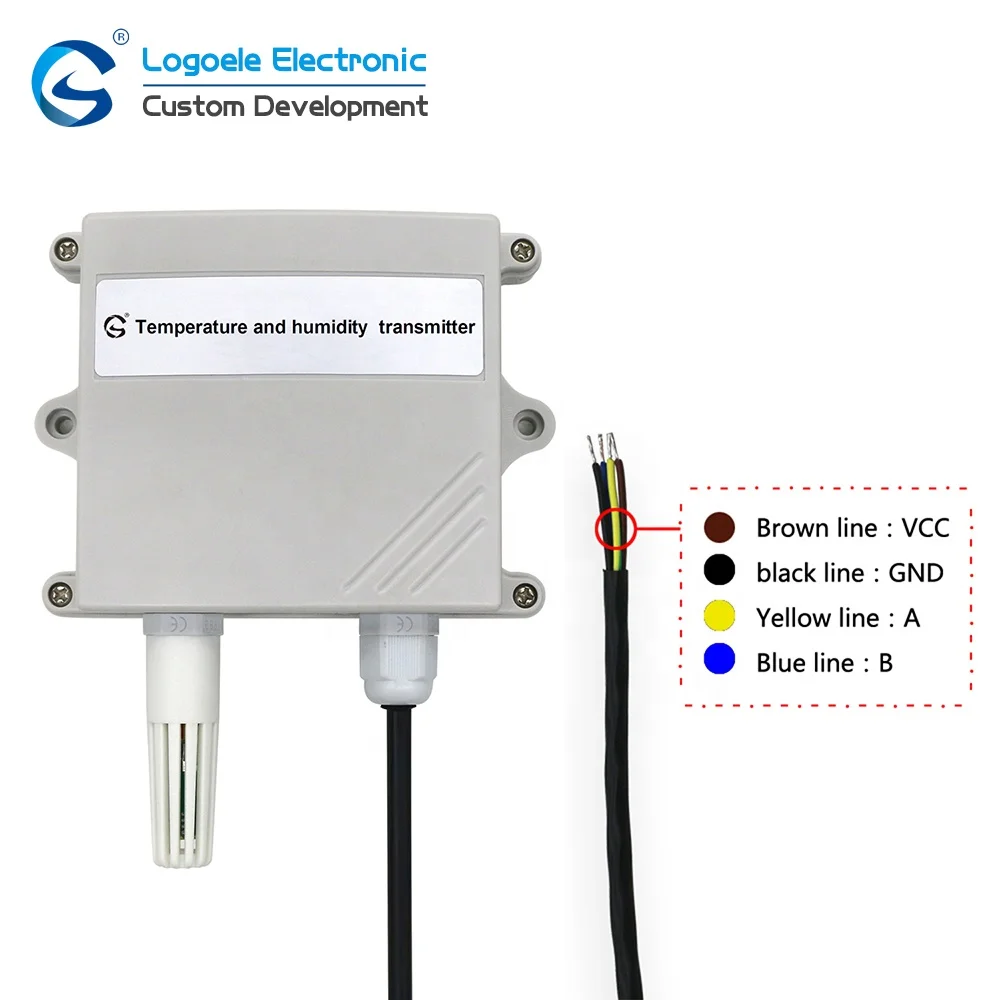 גבוהה דיוק Modbus RS485 דיגיטלי טמפ חיישן בקר מחיר טמפרטורה ולחות משדר