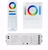 Mi Light 2.4G wireless 8 Zone RF dimmer FUT089 remote B8 Touch Panel Wall-mounted rgbww LS2 5 in 1 led controller for RGB+CCT