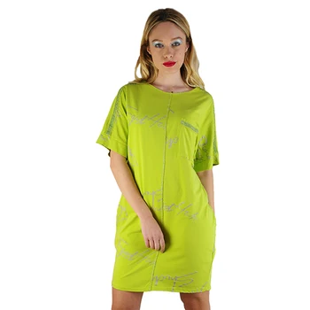 bright green summer dress