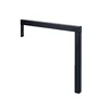 China factory 10 Years Experience fastness custom fabrication black metal shelf bracket