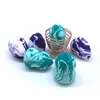 2019 Fashionable Design Broken flower pattern makeup blender waterdrop gourd shape makeup blender puff