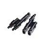 1Pair X Multi T Branch MC4 Connector For Solar Panel Parallel Connection Branch Two Pv Module Panel Connect Solar System
