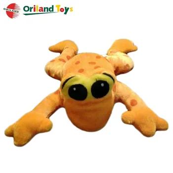 orange frog plush