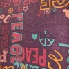 custom printing 210 denier polyester satin pvc coated fabric