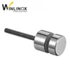 Frameless Railing Bottom Fixing Clamp 38-50mm Stand Off Hardware for Glass