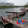 Old pier reconstruction floating boat dock in Bahrain for sale