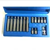 Factory high quality 15PC 1/2 Drive Hex Bit Set Long Short Sockets Bits socket coupler