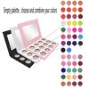 2018 makeup create private label custom eyeshadow palette