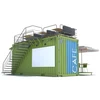 Steel Container Cafe, High Quality Mobile Container House For Cafe