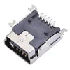 MINI USB B type 5 pin female type right angel surface mount smd type