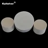 Honeycomb ceramic catalyst substrate for vehicle engine exhaust purification