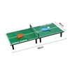 Indoor sport game children mini table tennis set 90cm ping pong table top game