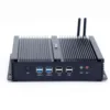 Industrial Mini pc i7 5500U Dual Cores 4 threads mini computer industrial fanless pc 4 k 2HD 2LAN 6COM for ktv home o