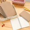 Custom kraft cover spiral college ruled notebook wholesale