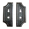 house main gate designs steel lock plate home decor wrought iron door lock plates