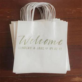 welcome paper bags