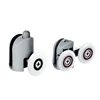 Pulley hanging wheel roller glass shower door sliding rollers for bathroom door