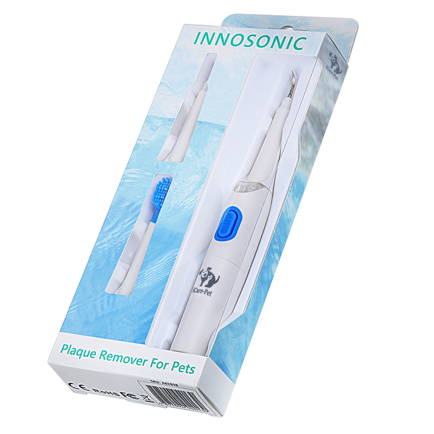 Pet Toothbrush Ultrasonic Electronic Dog Toothbrush Dental Calculus