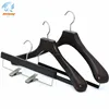 Custom store clothes display hanger wooden designer
