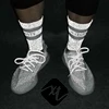Hotest New Technology High quality custom quick dry reflective night cycling men sports socks