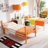 China hot selling iron bed frame steel double bunk bed single bed frame