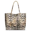 2019 Latest Luxury Leather Handbags For Women Tassel PU Shoulder Bag Fashion Leopard Print Totes Ladies Hand Bags