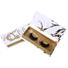 Wholesale private label custom 3d high quality mink lashes fake eyelashes empty box packing false 25 mm eyelashes